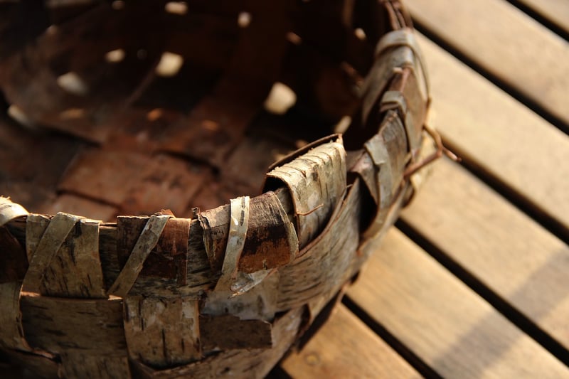 Newspaper Basket Weaving