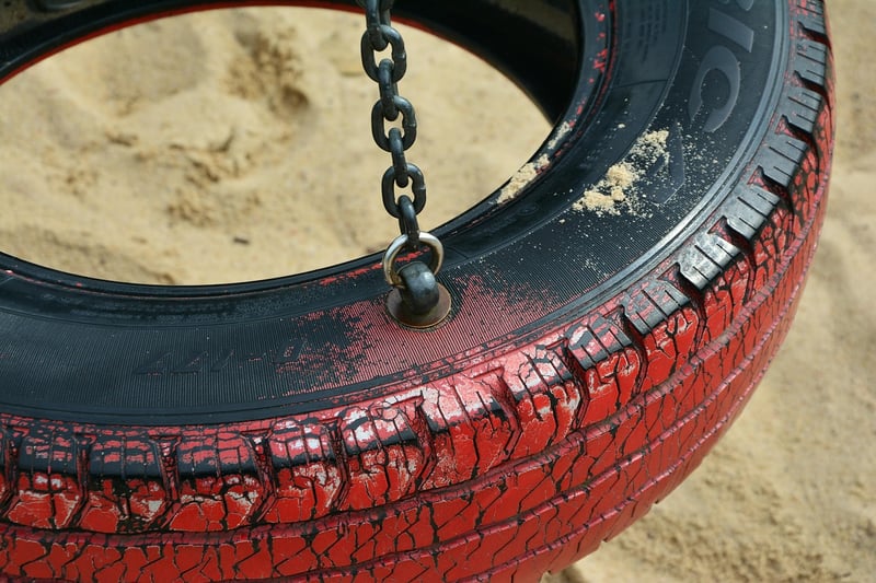 Tire Swing Shelf